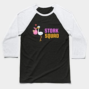 Stork Squad Shirt | Labor and Delivery Nurse Shirt | Gift For Nurse Baseball T-Shirt